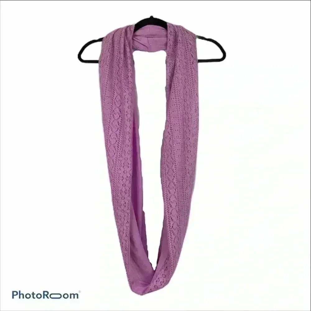 Light Purple Infinity Scarf